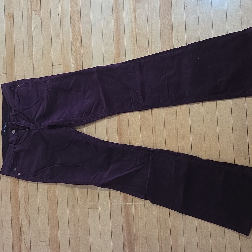 4/$20 Joe Fresh Deep Purple Bootcut Pants